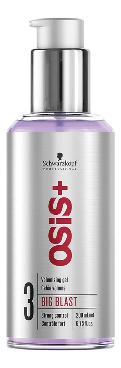 Big Blast Volumizing Gel Żel do włosów nadający objętości 3 strong control