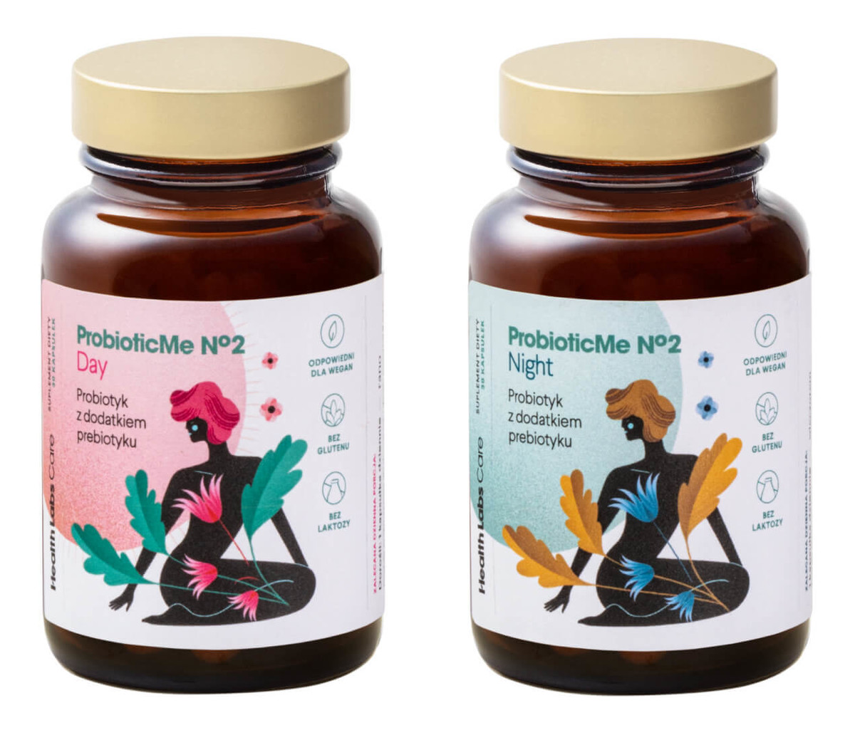 Probioticme no.2 day+night probiotyk w formule dwuskładnikowej suplement diety 60 kapsułek