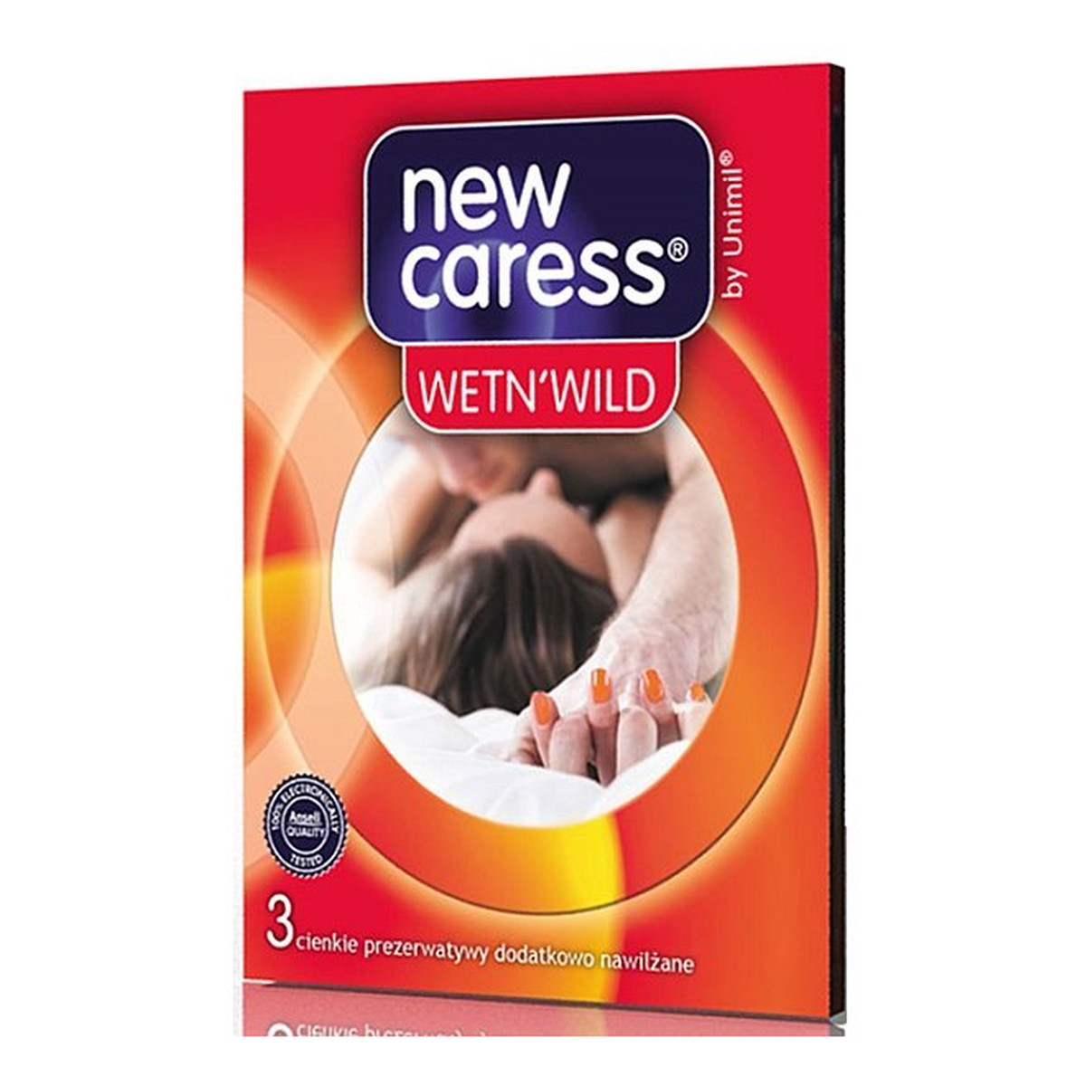 New Caress Wet N'wild lateksowe prezerwatywy 3szt