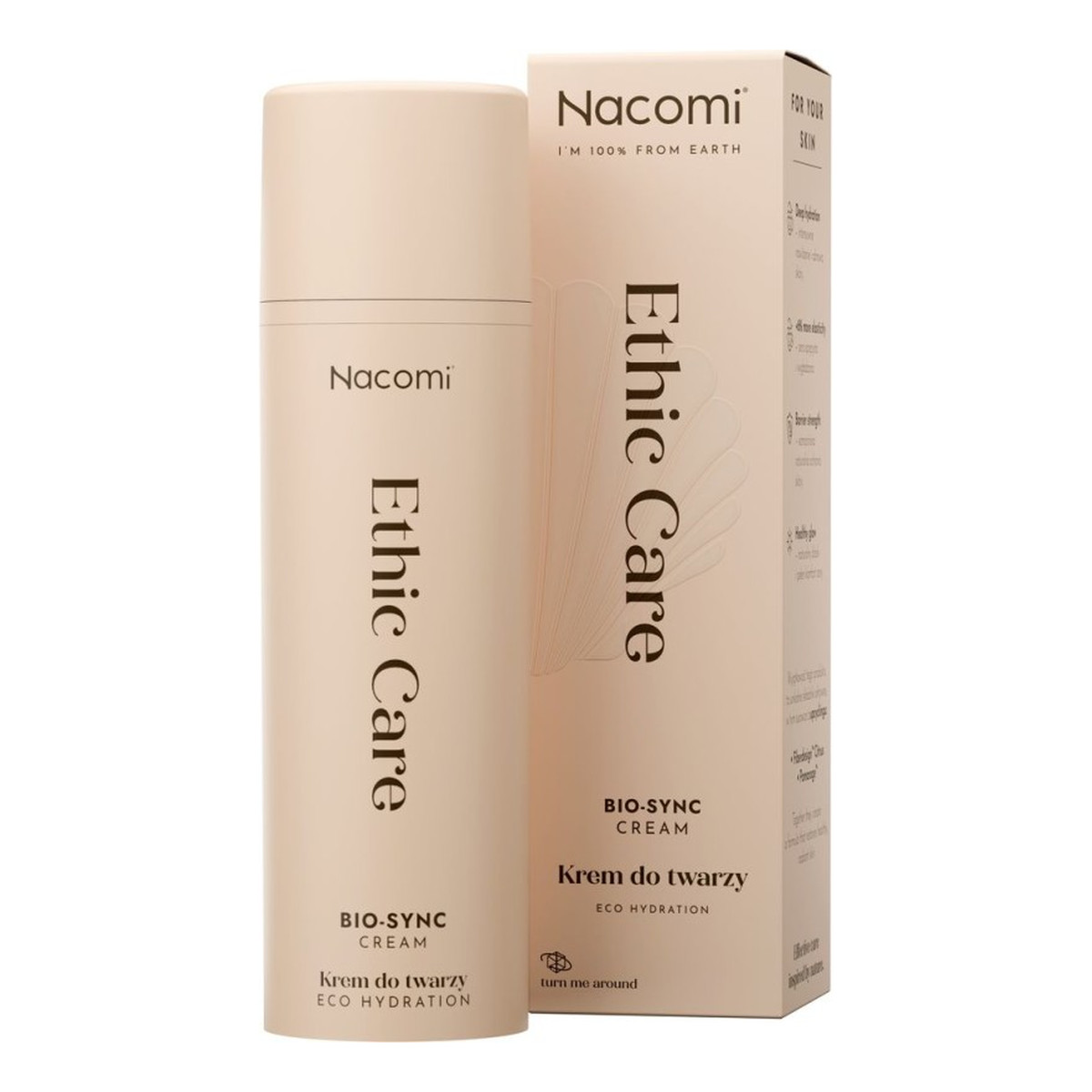 Nacomi Ethic Care Bio-Sync Cream krem do twarzy 50ml