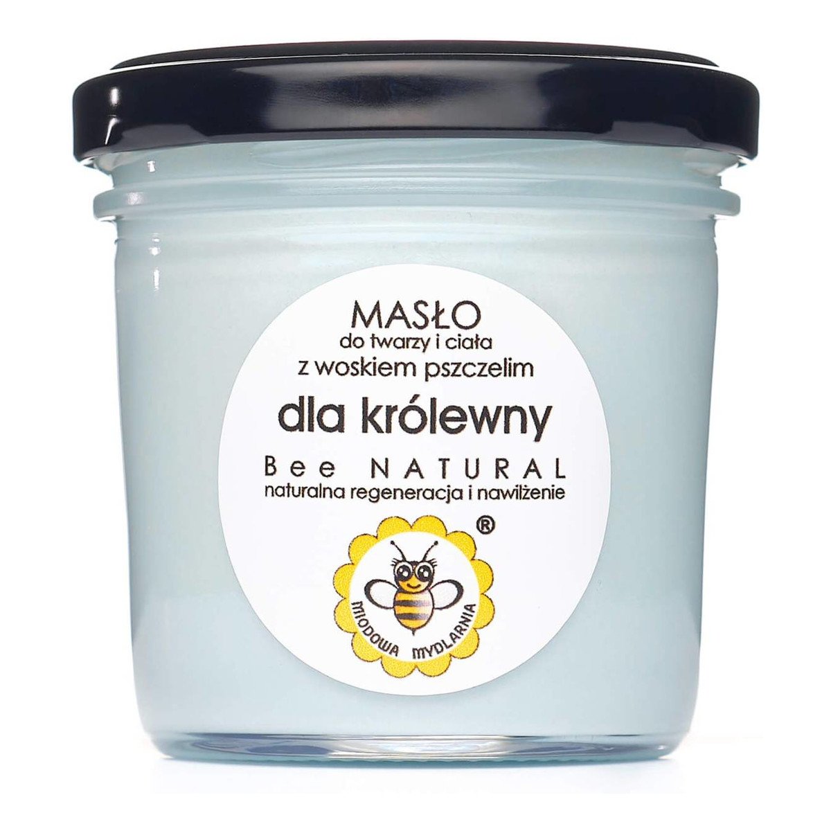 Miodowa Mydlarnia B e e Natural Masło do twarzy i ciała Dla Królewny 65g