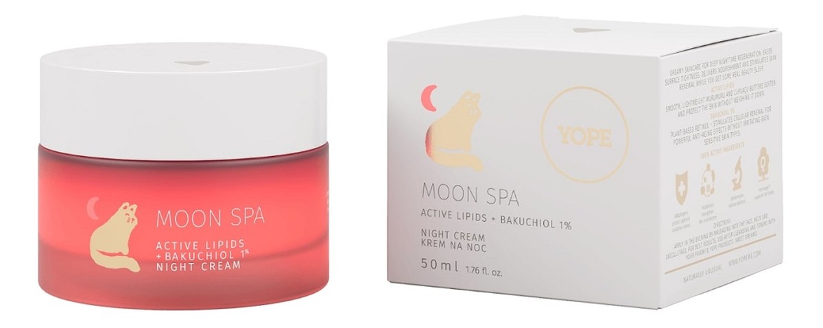 Krem do twarzy na noc aktywne lipidy + bakuchiol 1%