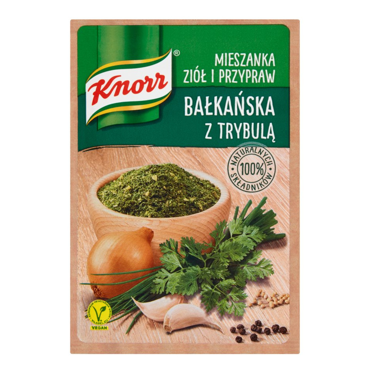 Knorr Mieszanka ziół i przypraw bałkańska z trybulą 13g