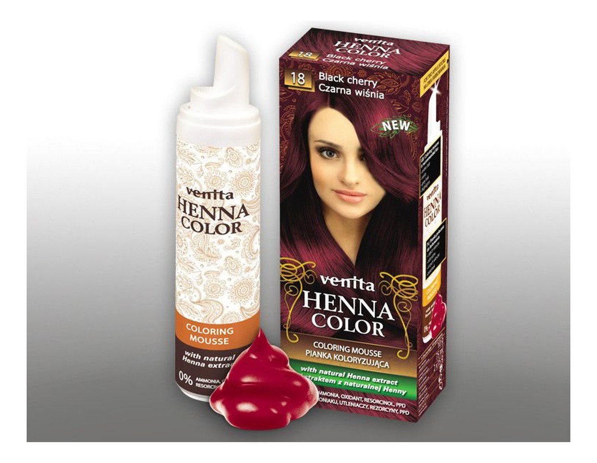 Pianka koloryzująca Czarna Wiśnia (18)