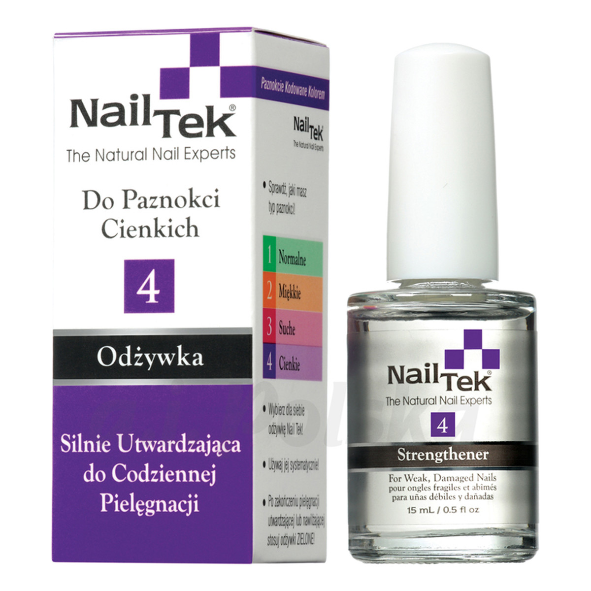 Nail Tek XTRA Ochronna Odżywka Do Paznokci Bardzo Miękkich 15ml