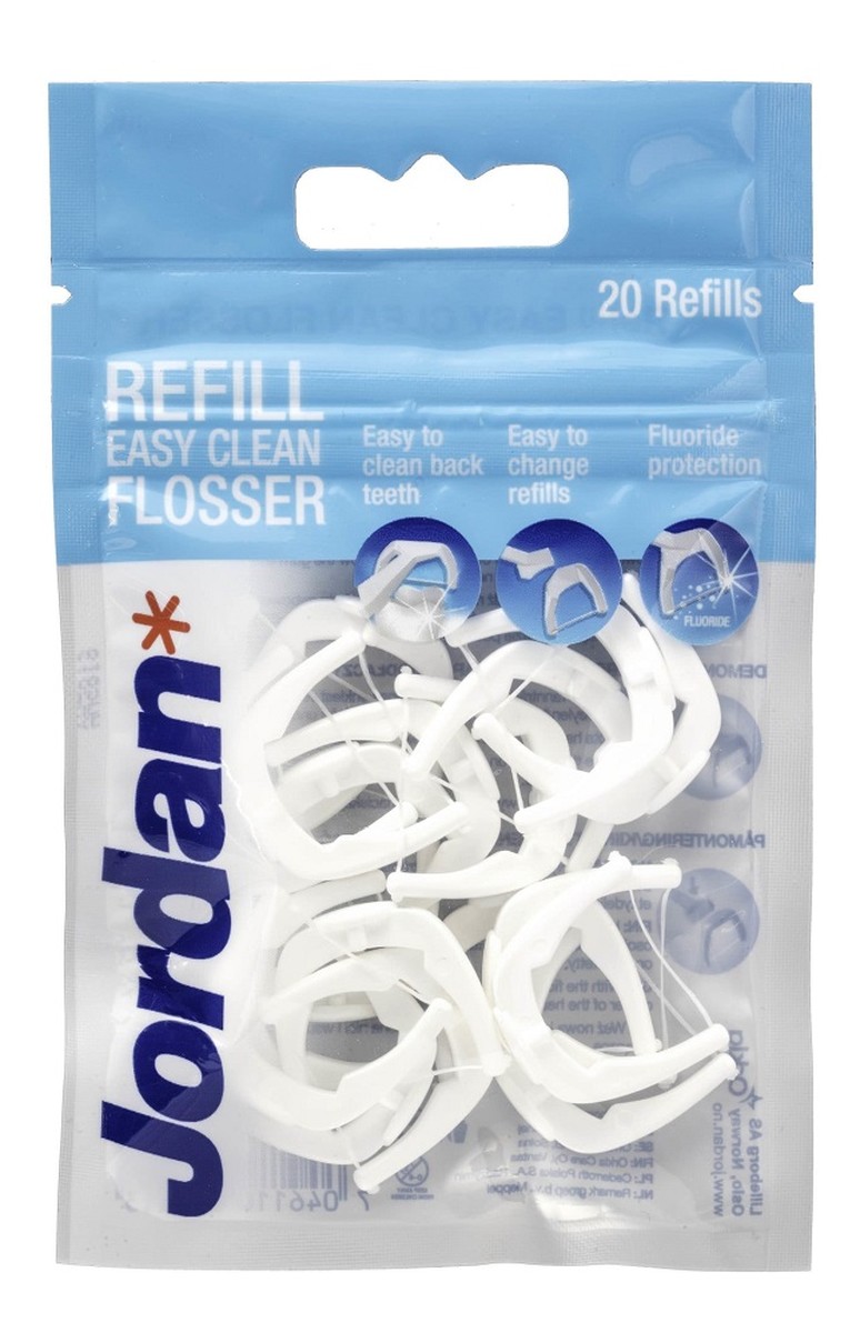 Easy clean flosser zapasowe nici do flossera 20szt.