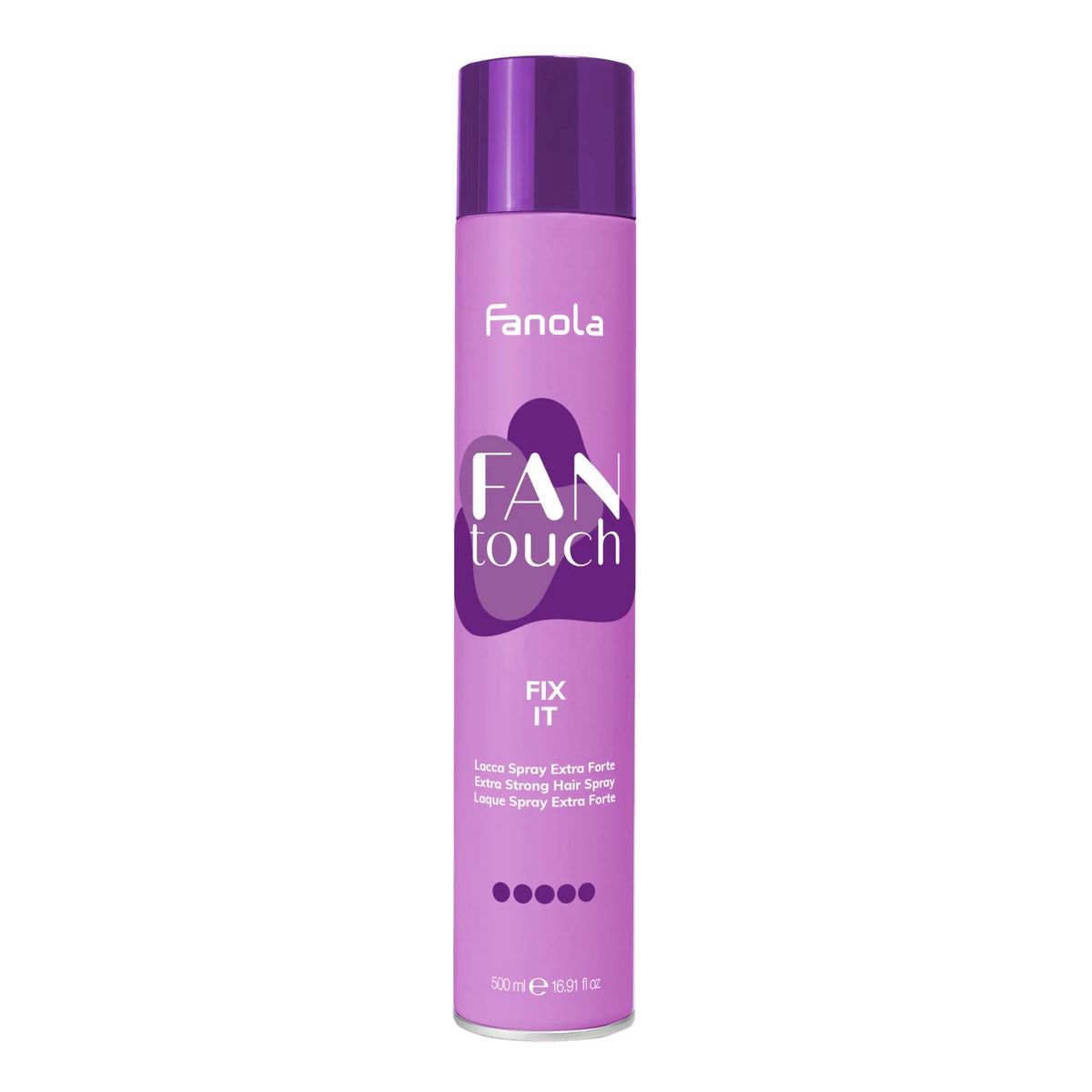 Fanola Fantouch fix it bardzo mocny lakier do włosów 500ml