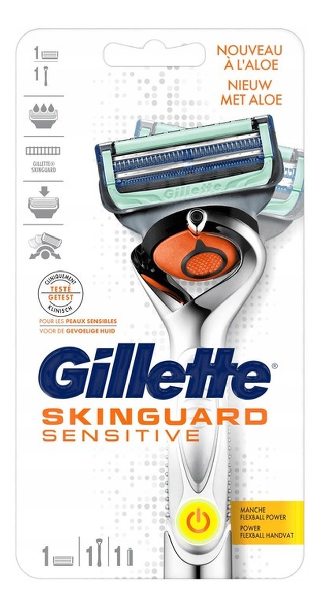 Flex Power Razor maszynka do golenia do skóry wrażliwej
