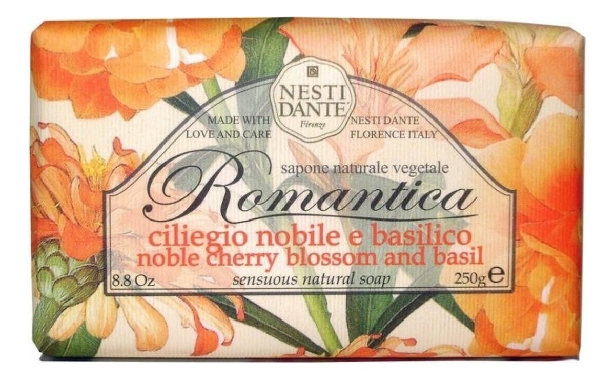 Mydło toaletowe wiśnia & bazylia