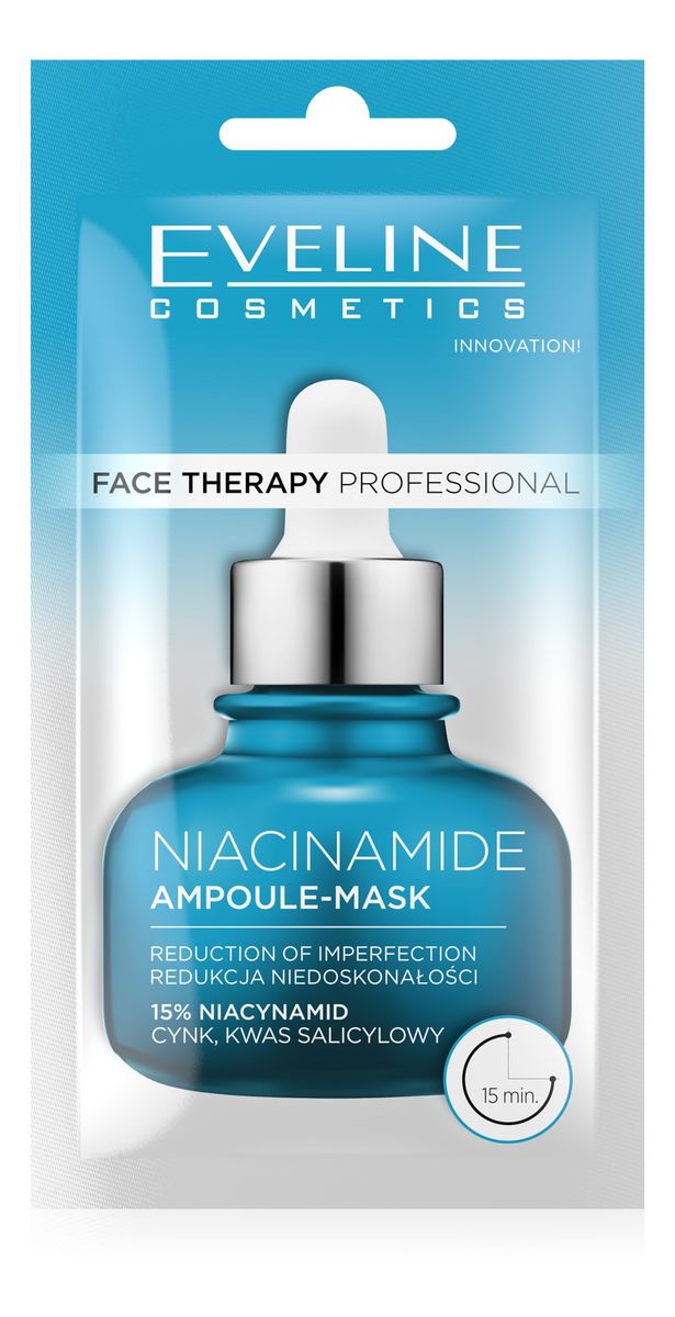 Face therapy professional maska-ampułka redukująca niedoskonałości z niacynamidem 8 ml