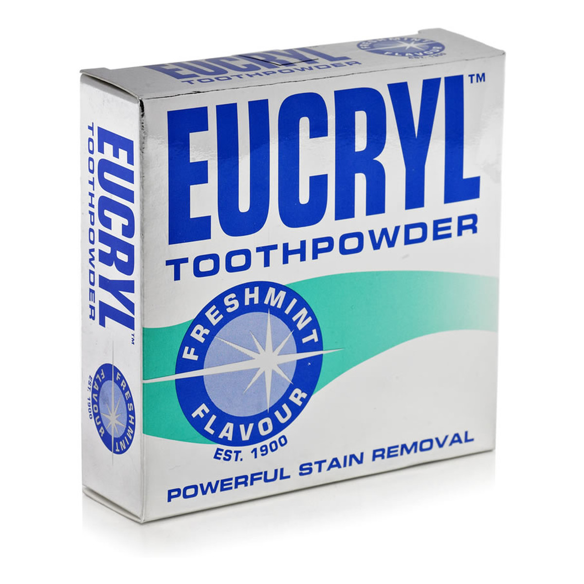 Eucryl Proszek Wybielający Do Zębów Freshmint 50g