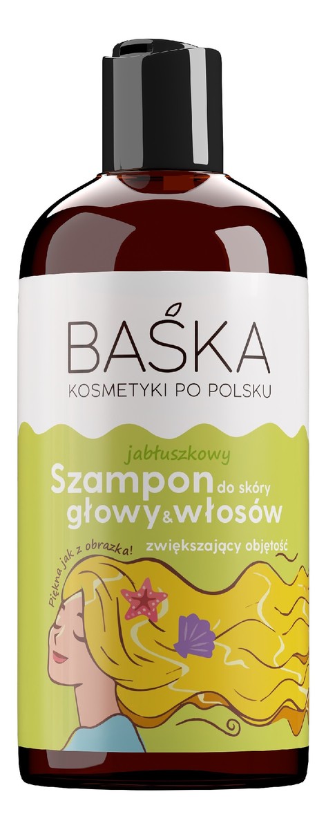 Jabłuszkowy Szampon do włosów - zwiększający objętość