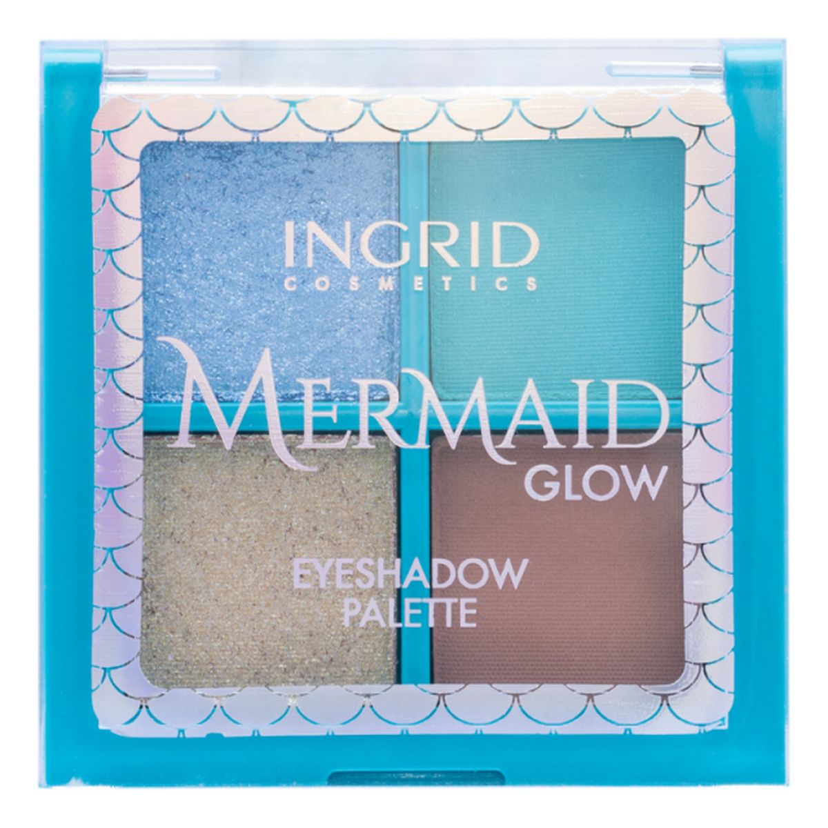 Ingrid Mermaid Paleta 4 cieni do powiek Oceanic