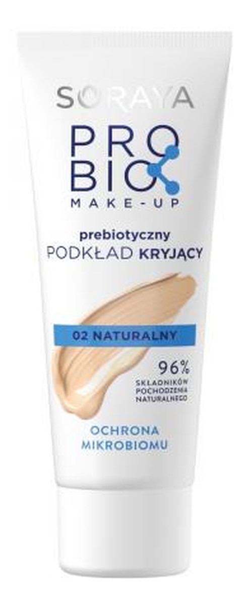 Prebiotyczny podkład kryjący