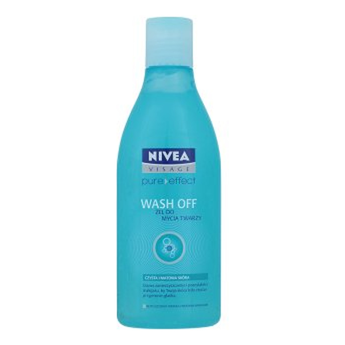Nivea Visage Pure Effect Żel Do Mycia Twarzy Wash Off 200ml