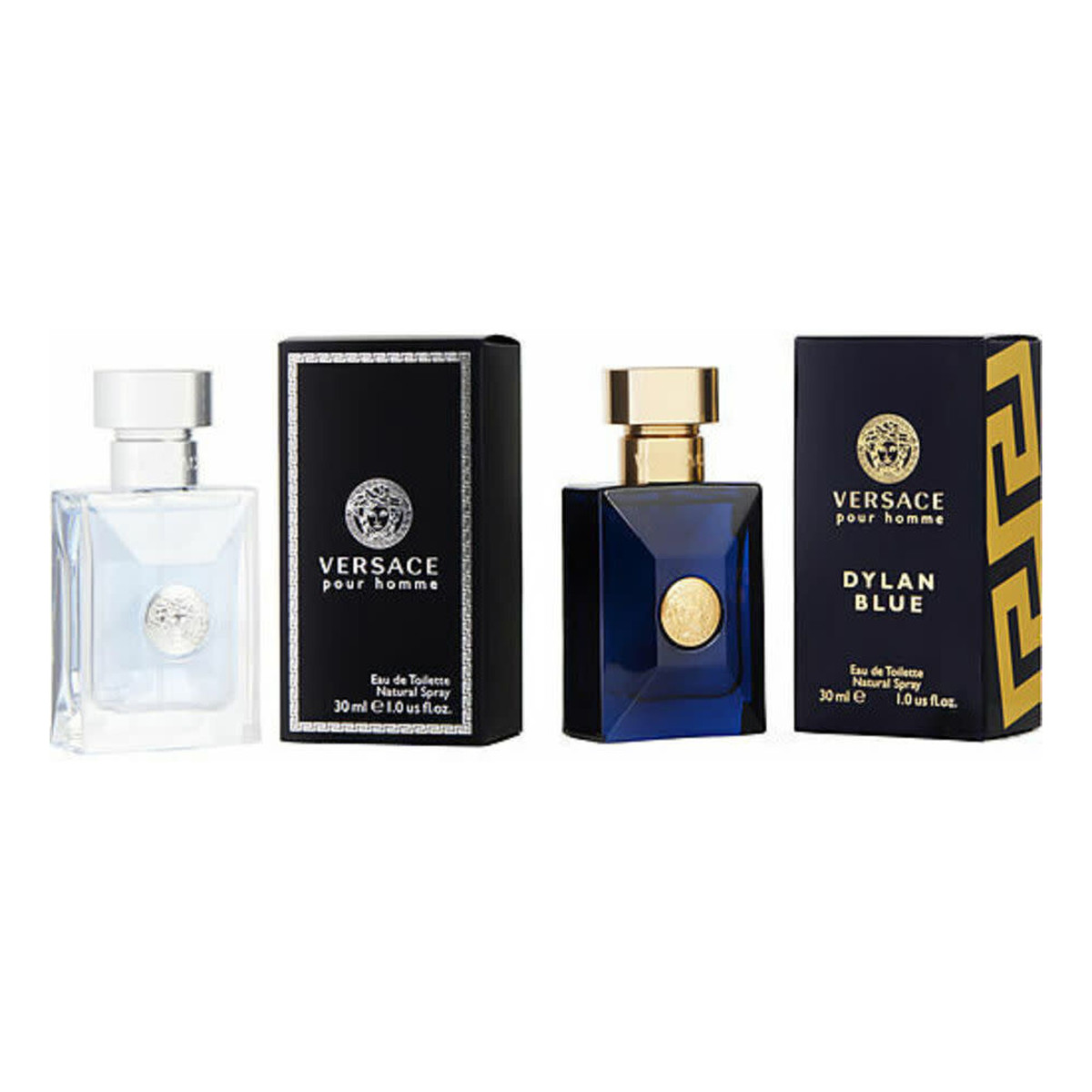 Versace Dylan Blue Pour Homme Zestaw pour homme woda toaletowa spray 30ml + woda toaletowa spray 30ml