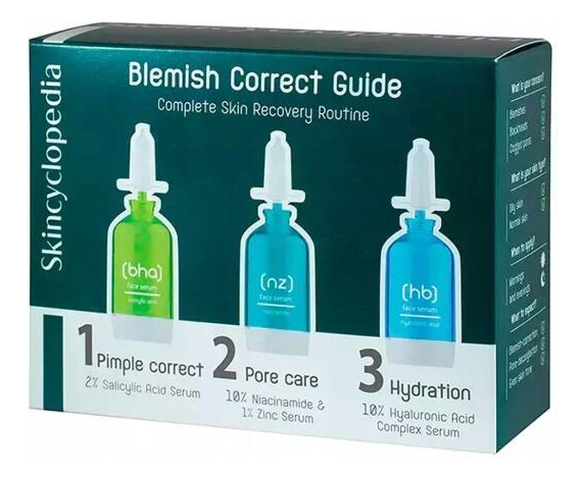 Kuracja przeciw niedoskonałościom Blemish Guide Set