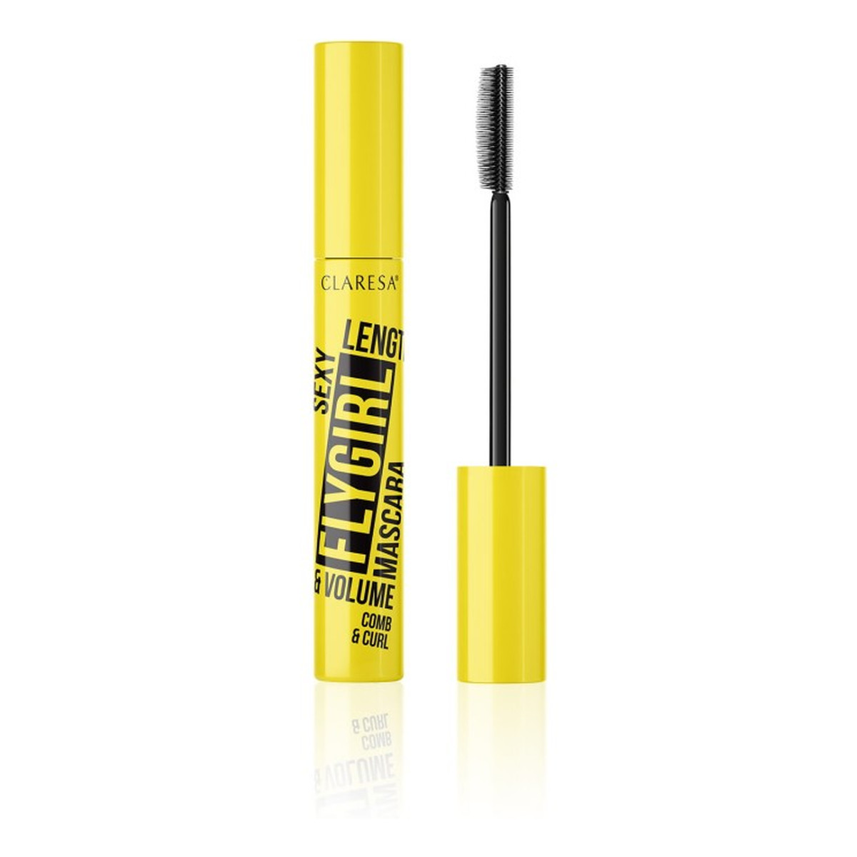 Claresa Flygirl Comb&Curl Mascara Tusz podkręcająco - rozczesujący 10g