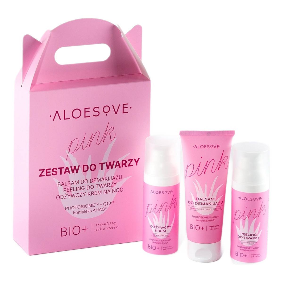 Aloesove Pink Zestaw kosmetyków do twarzy