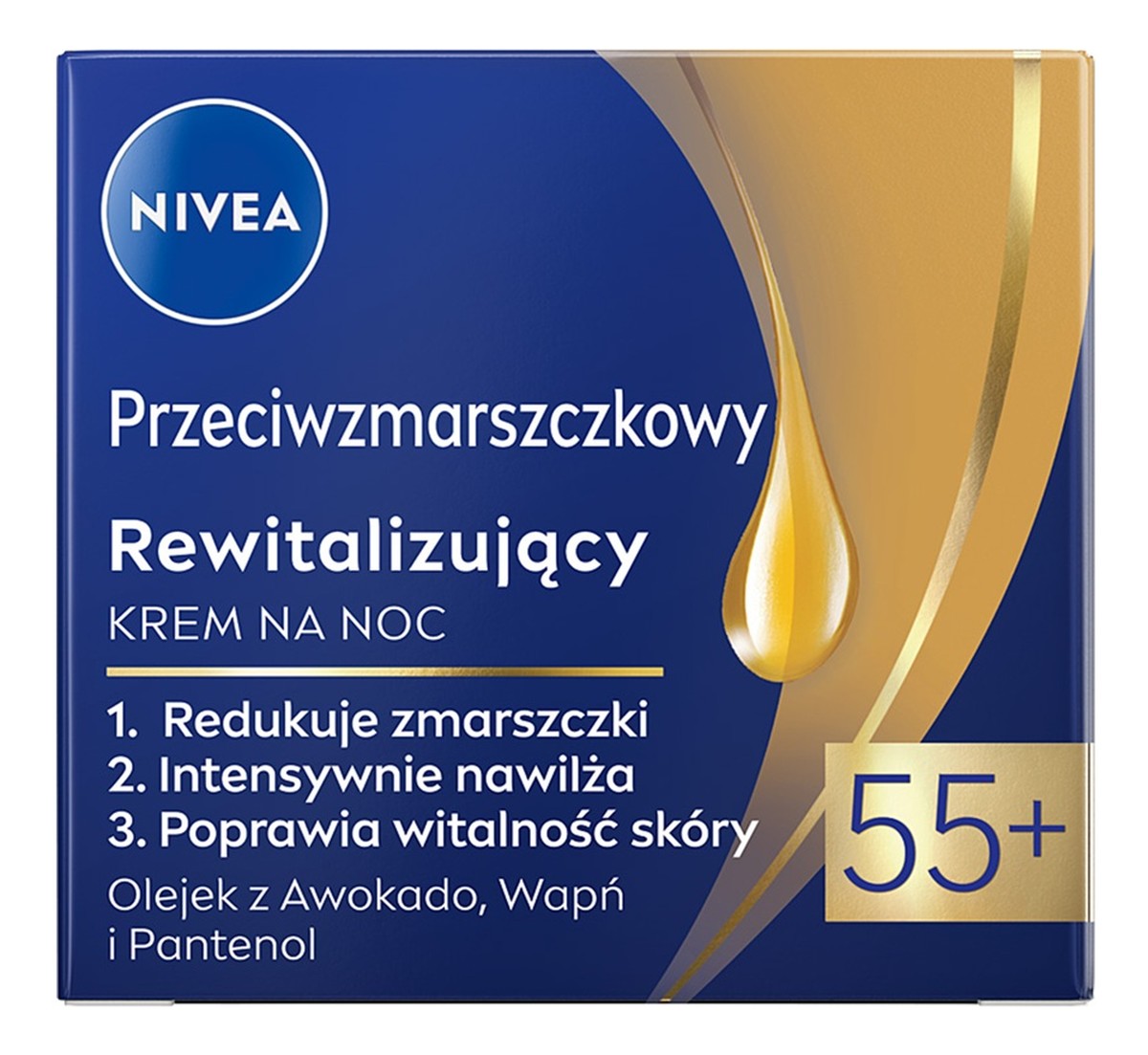Przeciwzmarszczkowy + Rewitalizujący krem na noc 55+