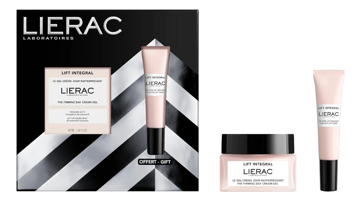 Zestaw ujędrniający krem-żel na dzień 50ml + liftingujący krem pod oczy 15ml