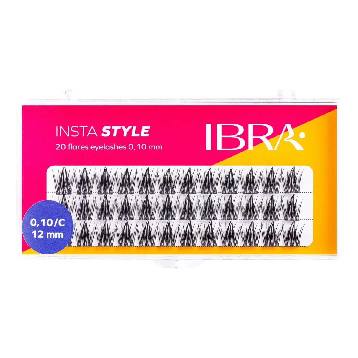 Ibra Kępki rzęs insta style 12 mm