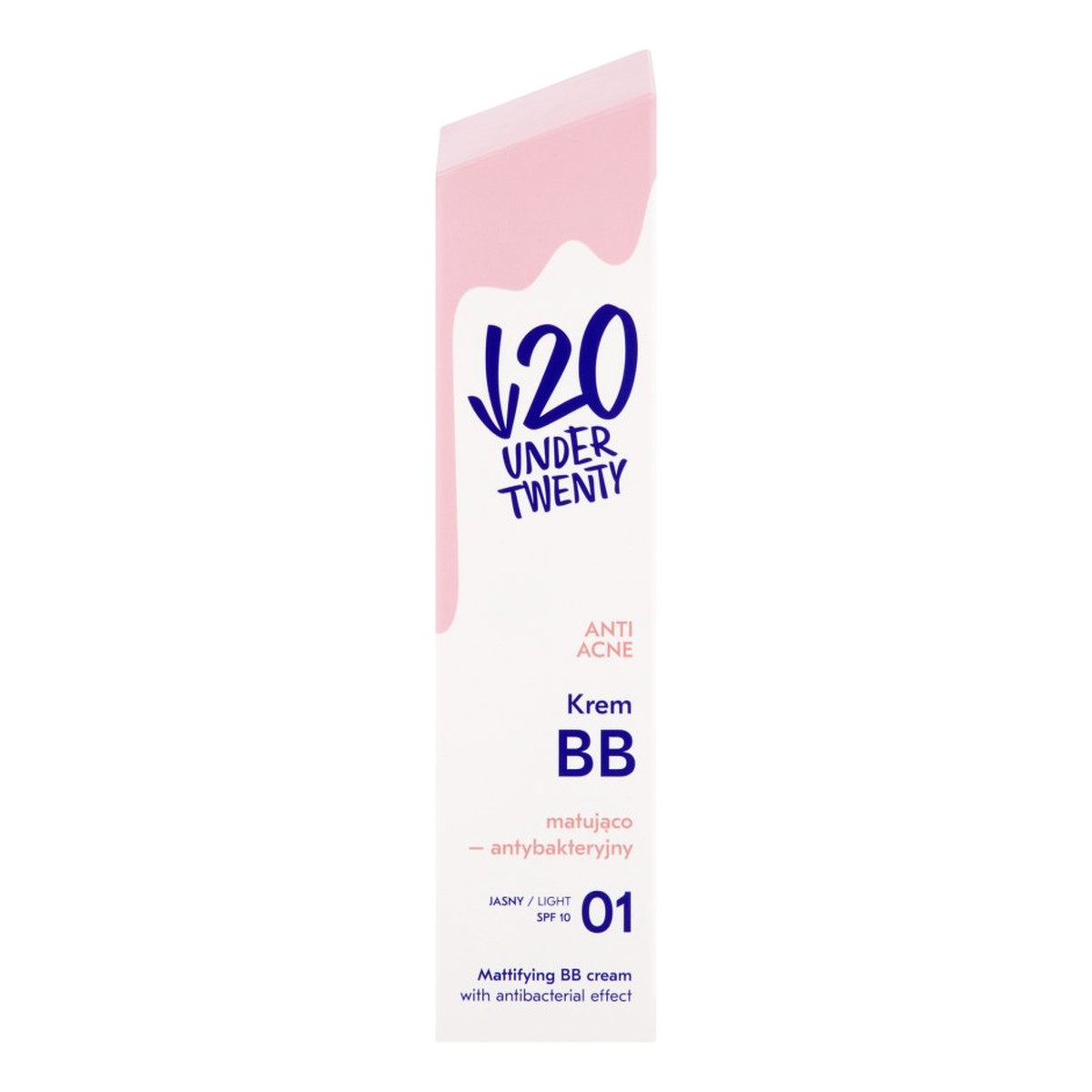 Under Twenty ANTI ACNE Matujący krem BB o działaniu antybakteryjnym SPF 10 60ml