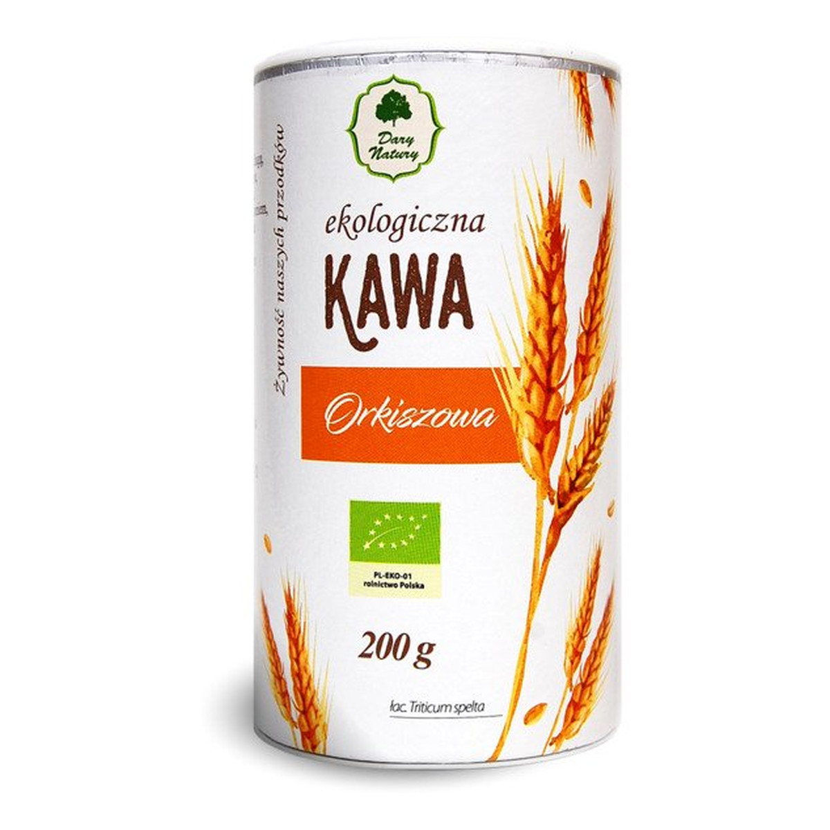 Dary Natury Kawa Ekologiczna Orkiszowa 200g