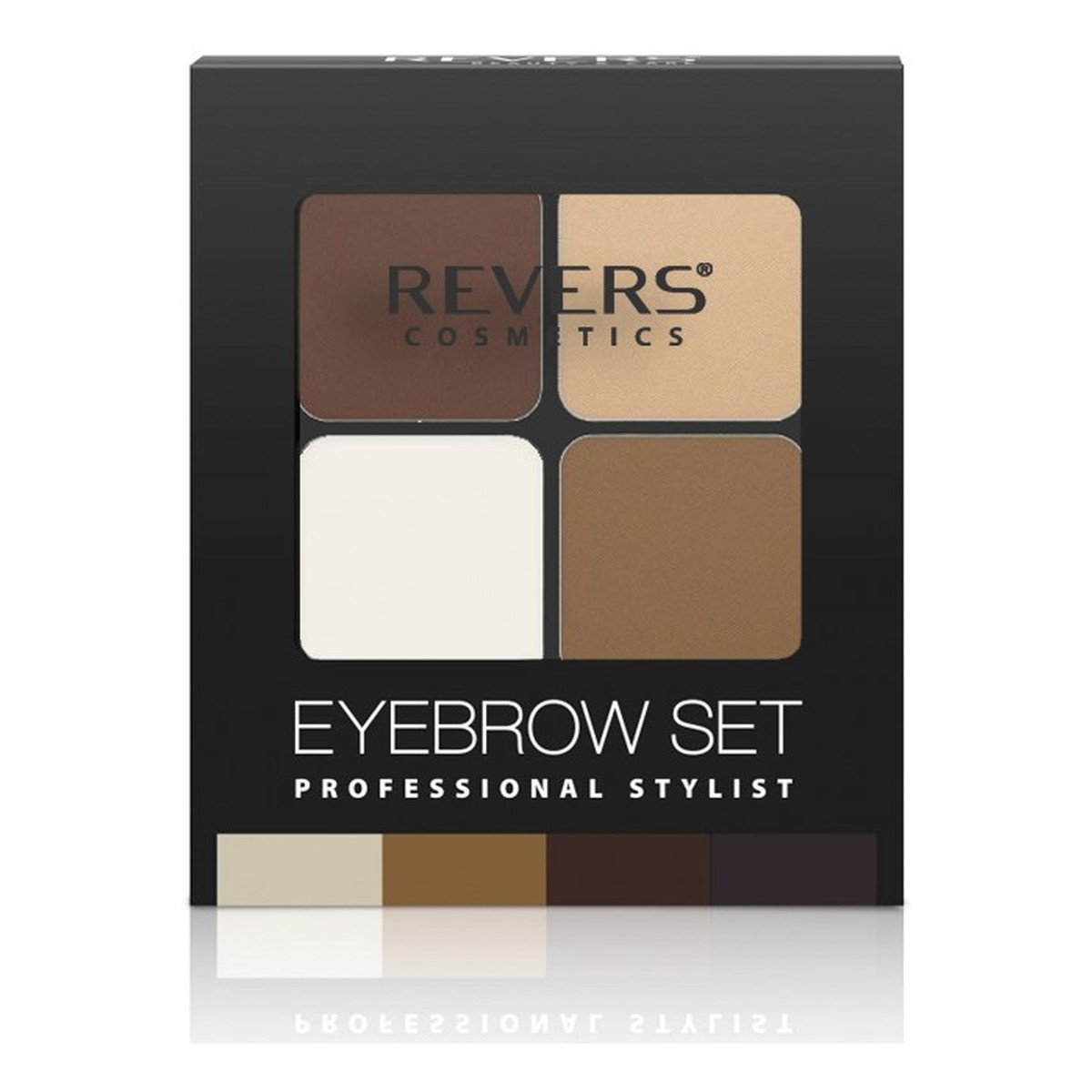 Revers Eyebrow Set Professional Stylist Zestaw Do Stylizacji Brwi 18g