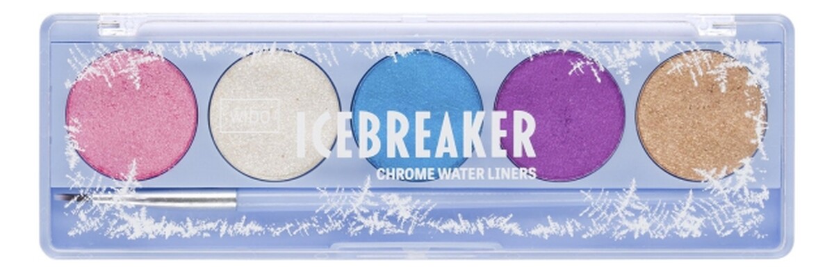 Icebreaker Chrome Water Liners paleta 5 metalicznych eyelinerów