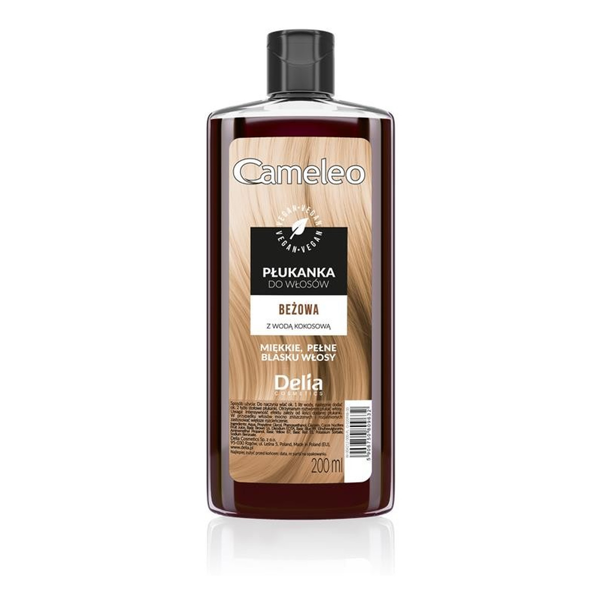 Cameleo Płukanka do włosów z wodą kwiatową beżowa 200ml