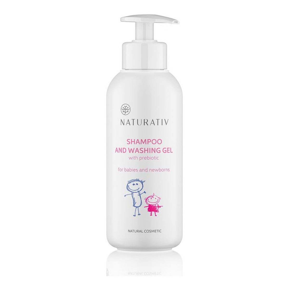 Naturativ Shampoo and washing gel for babies and newborns szampon i płyn do kąpieli dla dzieci i niemowląt 250ml