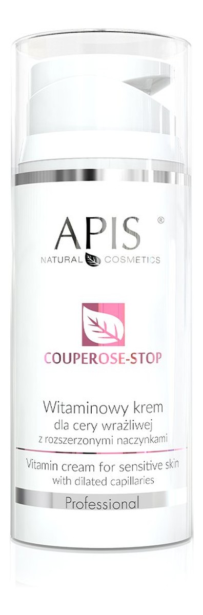 Couperose-Stop Vitamin Cream Witaminowy krem dla cery wrażliwej z rozszerzonymi naczynkami