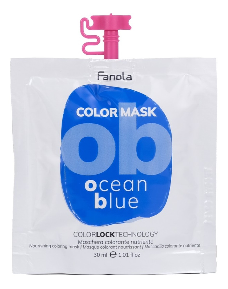 Color mask maska koloryzująca do włosów ocean blue