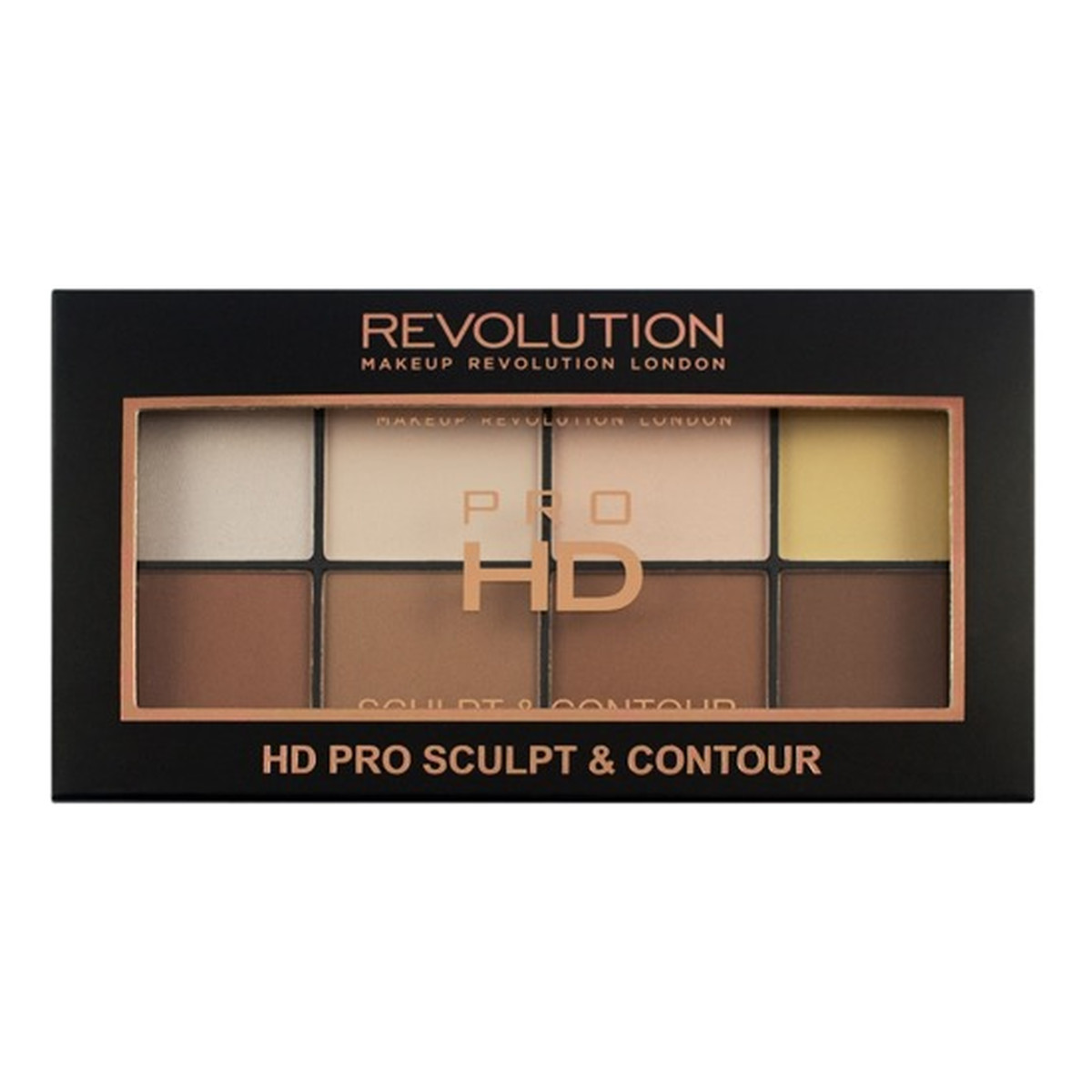 Makeup Revolution Pro HD Sculpt & Contour Palette Zestaw do konturowania twarzy