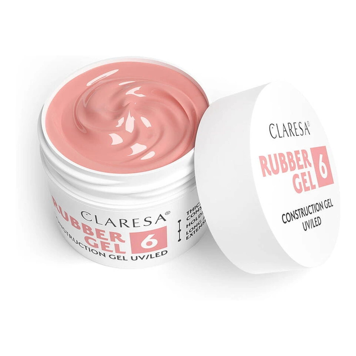 Claresa Rubber Gel Żel do budowania i przedłużania paznokci 06-45 g