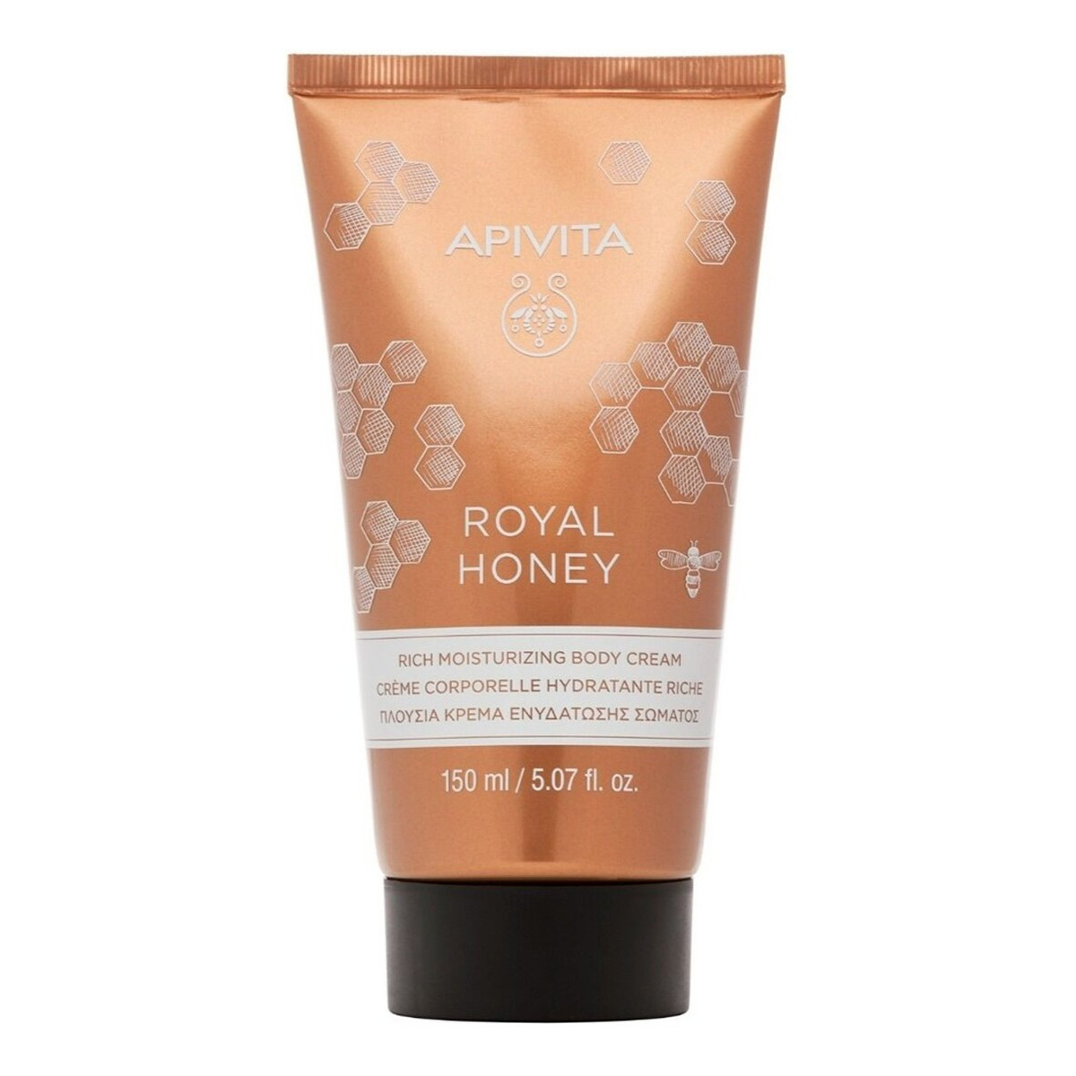 Apivita Royal Honey Rich Moisturizing Body Cream nawilżający Krem do ciała o bogatej konsystencji z miodem tymiankowym 150ml