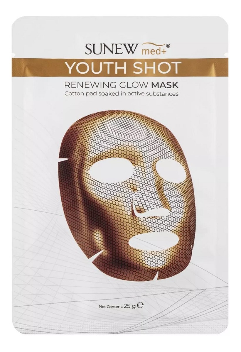 Youth shot renewing glow mask rozświetlająca maska w płachcie