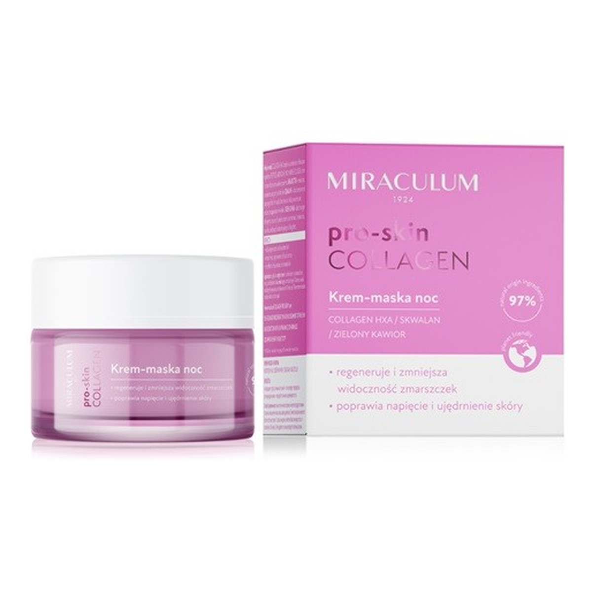 Miraculum Collagen Pro-Skin Krem-maska do twarzy na noc 50ml