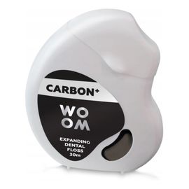Carbon+ rozszerzająca się nić dentystyczna z węglem aktywnym 30m
