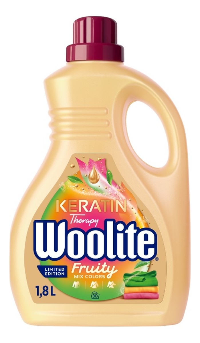 Keratin therapy fruity płyn do prania do kolorów 1.8l