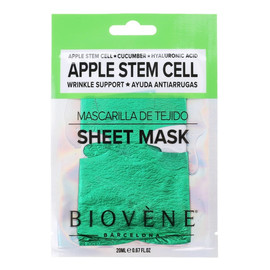 Apple stem cell wrinkle-support maska w płachcie z komórkami macierzystymi jabłek i kwasem hialuronowym