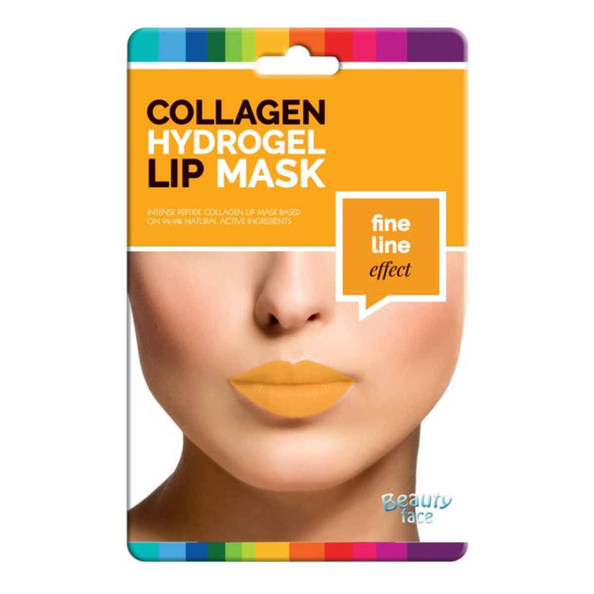 Beauty Face Collagen ujędrniająca maska kolagenowa na usta ze złotem w płacie hydrożelowym