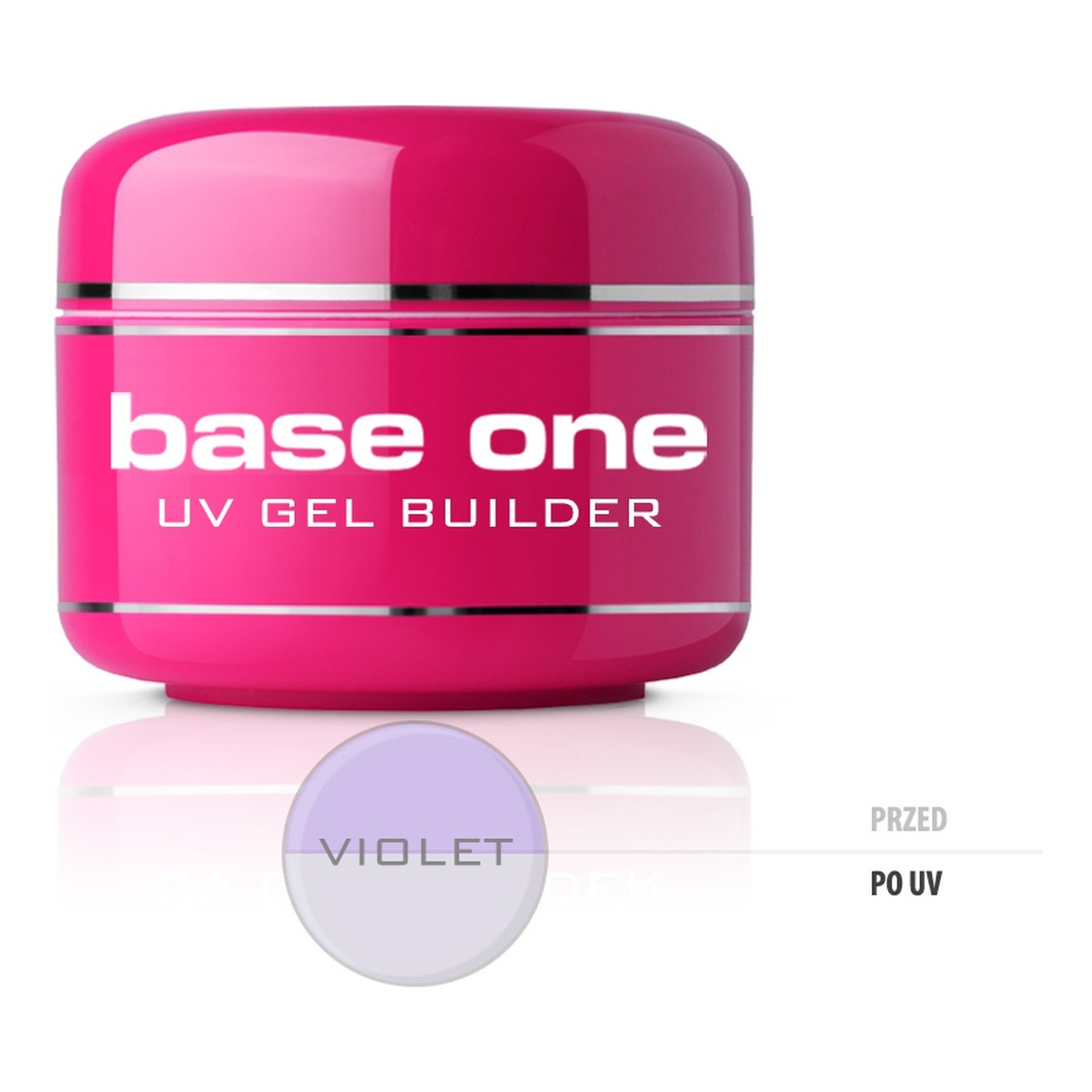 Silcare Gel Base żel budujący do paznokci One Violet 30g