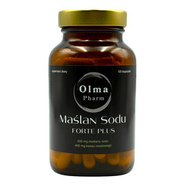 Maślan sodu forte plus suplement diety 100 kapsułek