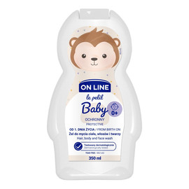 Baby Ochronny Żel 3w1 do mycia twarzy,ciała i włosów-od 1 dnia życia