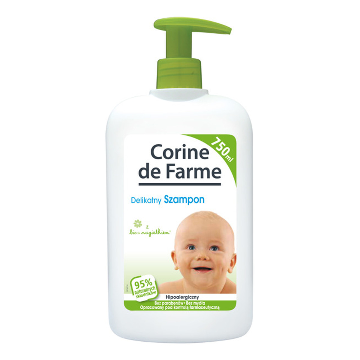 Corine De Farme Bebe Szampon delikatny hipoalergiczny 750ml