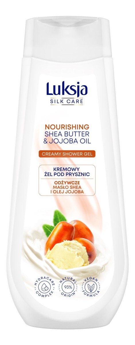 Odżywczy Kremowy żel pod prysznic-masło shea i olej jojoba