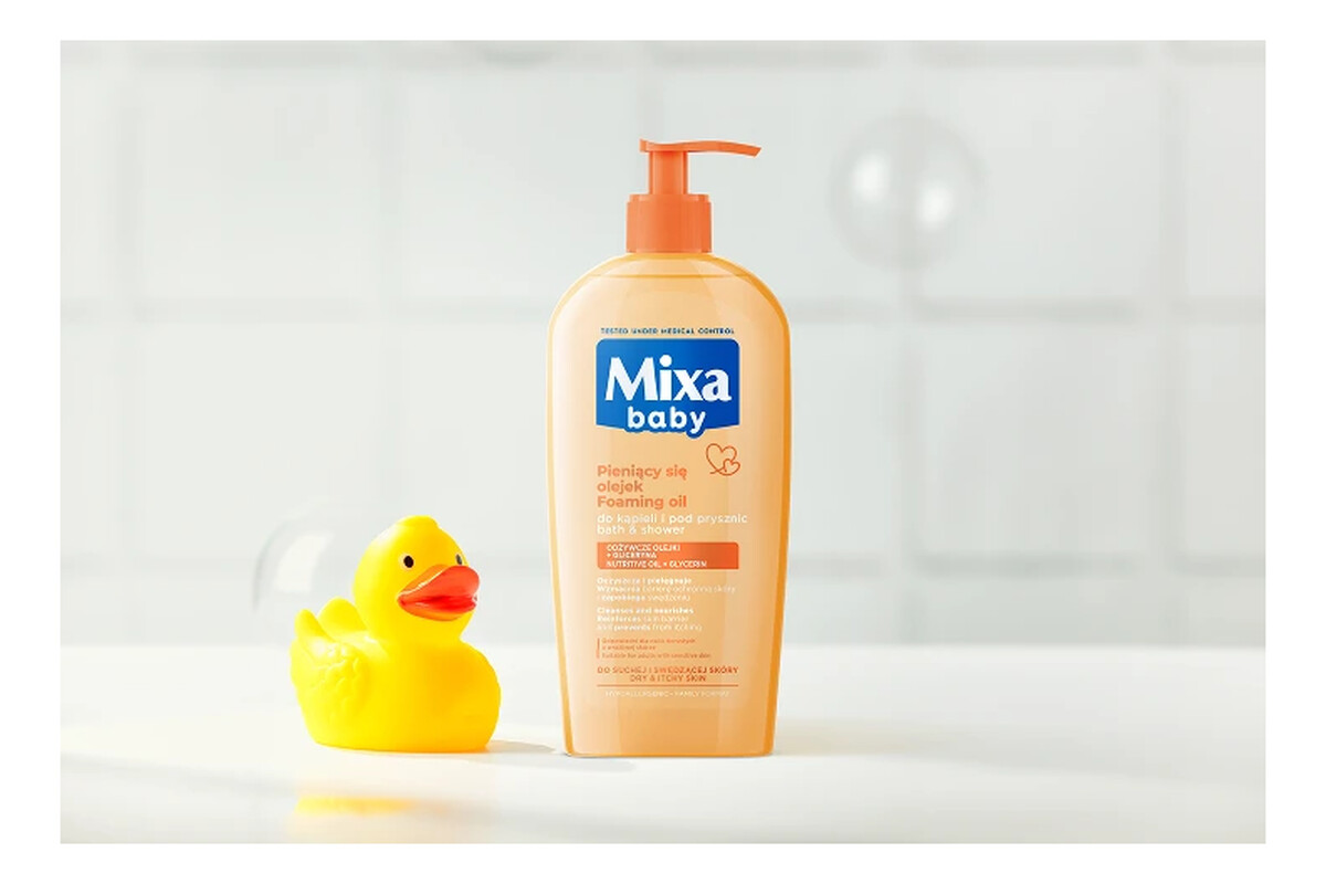 Delikatny Płyn Do Kąpieli i Mycia z Olejkiem 2x400ml