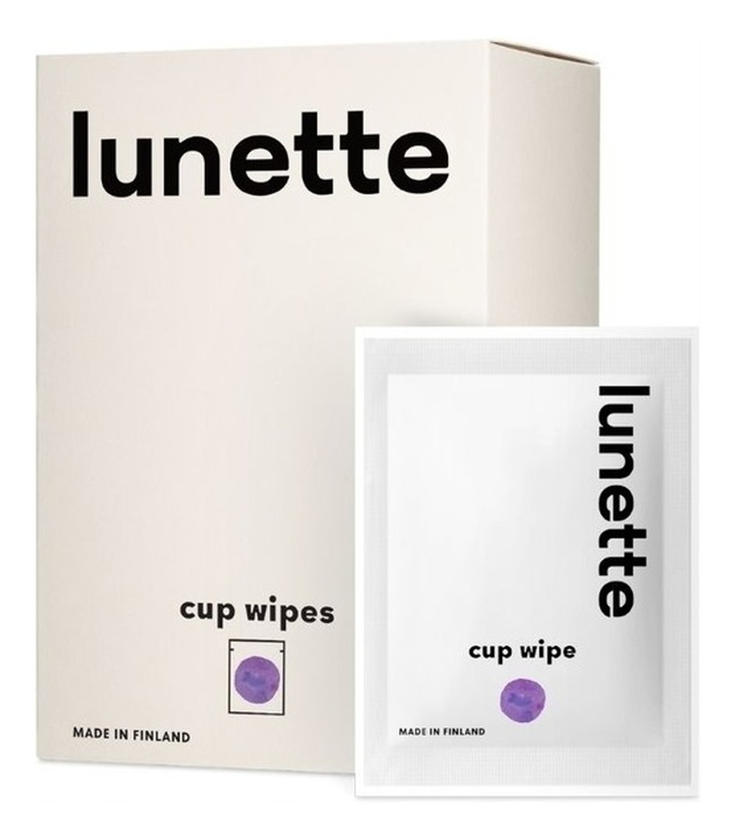 Cup Wipes chusteczki do czyszczenia kubeczków i dysków menstruacyjnych 20szt.